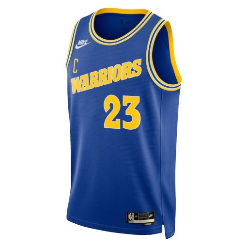 Nike Golden State Warriors #23 Draymond Green Swingman Jersey - Classic Edition - Blue