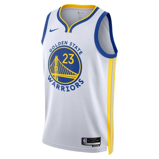 Nike Golden State Warriors #23 Draymond Green Unisex Swingman Jersey - Association Edition - White