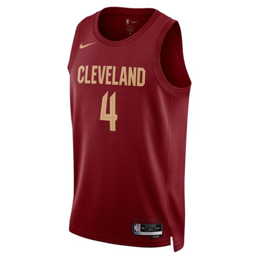 Nike Cleveland Cavaliers #4 Evan Mobley Unisex Swingman Jersey - Icon Edition - Wine