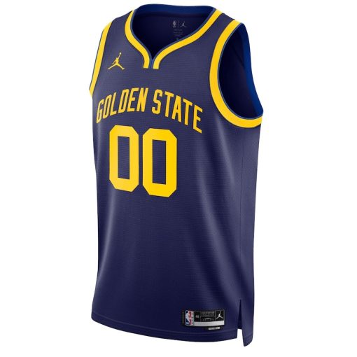 Jordan Golden State Warriors #00 Unisex 2022/23 Swingman Custom Jersey - Statement Edition - Blue