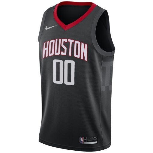 Nike Houston Rockets #00 Swingman Custom Jersey Black - Statement Edition