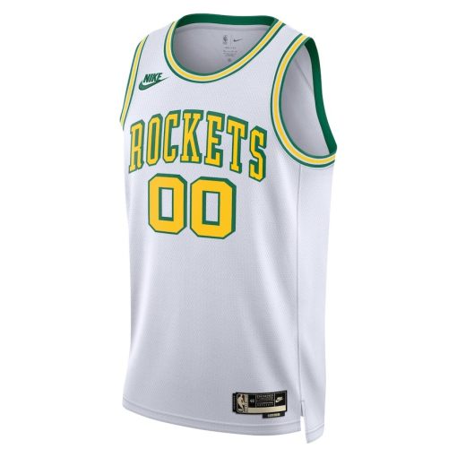 Nike Houston Rockets #00 Unisex 2022/23 Custom Swingman Jersey - Classic Edition - White