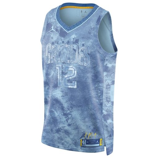 Nike Memphis Grizzlies #12 Ja Morant Unisex Select Series Swingman Jersey - Light Blue