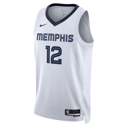 Nike Memphis Grizzlies #12 Ja Morant Unisex Swingman Jersey - Association Edition - White