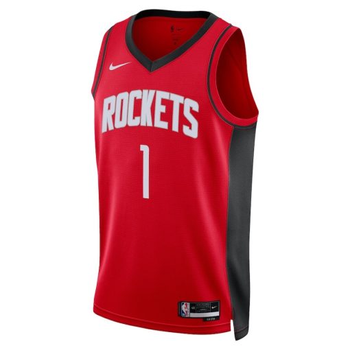 Nike Houston Rockets #1 Jabari Smith Jr. Unisex 2022 NBA Draft First Round Pick Swingman Jersey - Icon Edition - Red