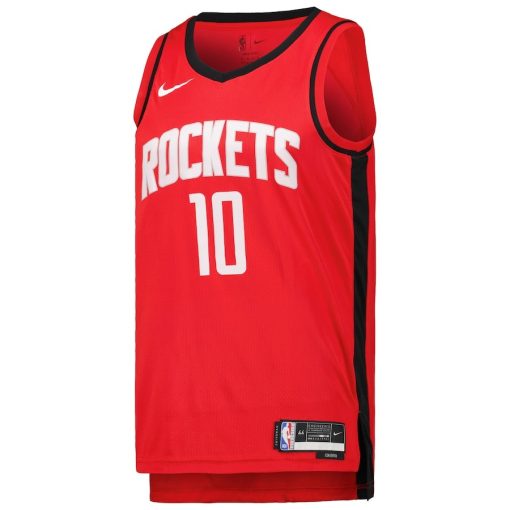 Nike Houston Rockets #10 Jabari Smith Jr. Unisex Swingman Jersey - Icon Edition - Red