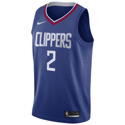 Nike LA Clippers #2 Kawhi Leonard 2019/20 Swingman Jersey Blue - Icon Edition