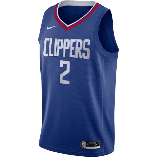 Nike LA Clippers #2 Kawhi Leonard Swingman Jersey - Royal - Icon Edition