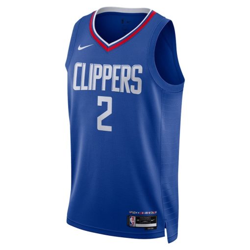 Nike LA Clippers #2 Kawhi Leonard Unisex Swingman Jersey - Icon Edition - Royal