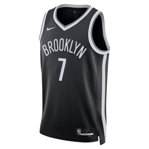 Nike Brooklyn Nets #7 Kevin Durant Unisex Swingman Jersey - Icon Edition - Black