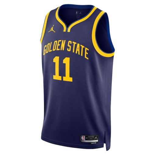 Jordan Golden State Warriors #11 Klay Thompson Unisex Swingman Jersey - Statement Edition - Navy