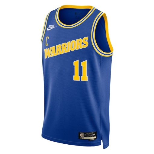 Nike Golden State Warriors #11 Klay Thompson Swingman Jersey - Classic Edition - Blue