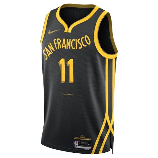 Nike Golden State Warriors #11 Klay Thompson Unisex 2023/24 Swingman Jersey - Black - City Edition