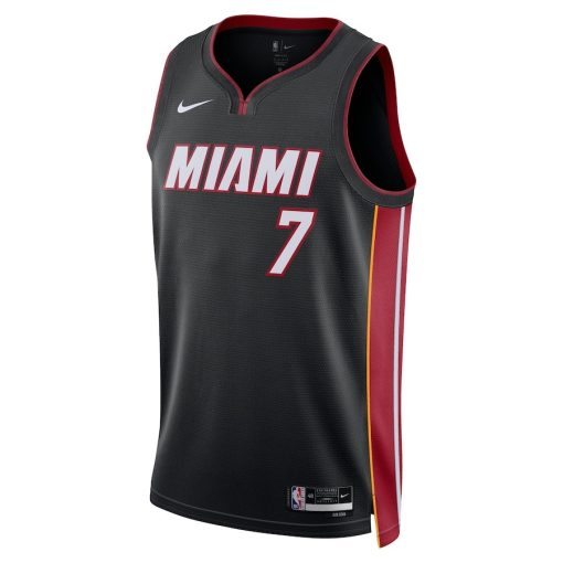 Nike Miami Heat #7 Kyle Lowry Unisex Swingman Jersey - Icon Edition - Black