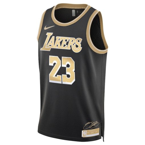 Nike Los Angeles Lakers #23 LeBron James Unisex Select Series Swingman Jersey – Black