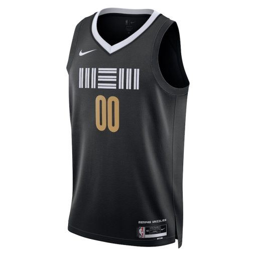 Nike Memphis Grizzlies #00 Unisex 2023/24 Custom Swingman Jersey - Black - City Edition