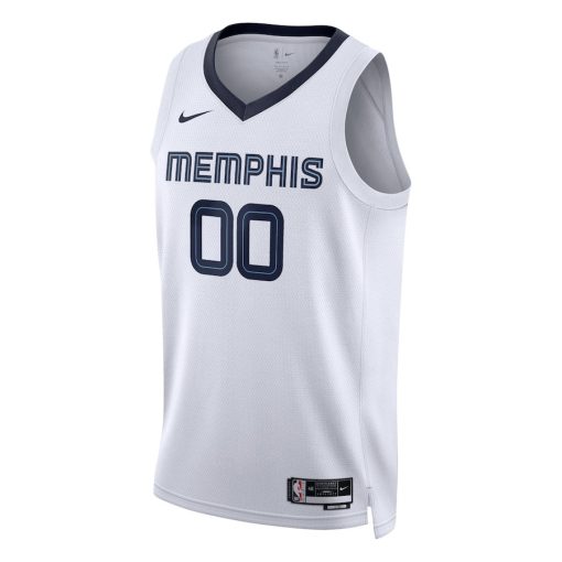 Nike Memphis Grizzlies #00 Unisex Swingman Custom Jersey White - Association Edition