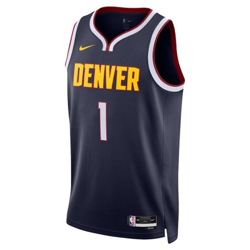 Nike Denver Nuggets #1 Michael Porter Jr. Unisex Swingman Jersey - Icon Edition - Navy