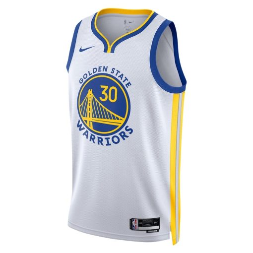 Nike Golden State Warriors #30 Stephen Curry Unisex Swingman Jersey - Association Edition - White