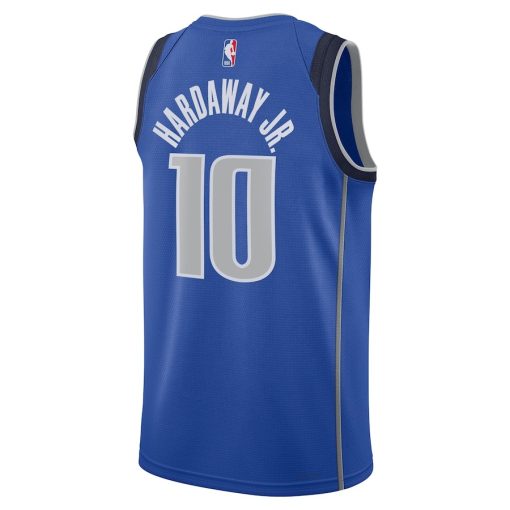 Nike Dallas Mavericks #10 Tim Hardaway Jr. Unisex Swingman Replica Jersey - Icon Edition - Blue - Image 2