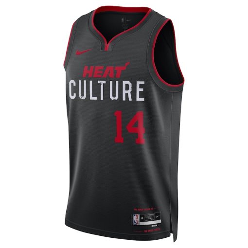 Nike Miami Heat #14 Tyler Herro Unisex 2023/24 Swingman Jersey - Black - City Edition