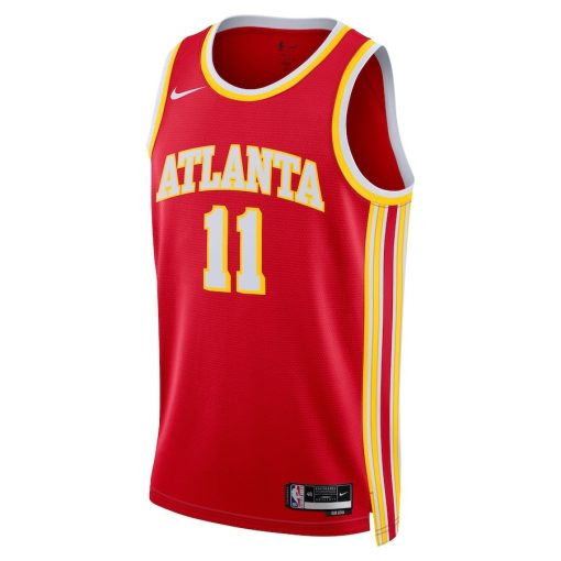 Nike Atlanta Hawks #11 Trae Young Unisex Swingman Jersey - Icon Edition - Red